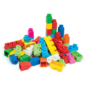 クレミープラス ボリュームパック60個入 baby Clemmy やわらかブロック ソフトブロック 大きい 水洗いできる 知育玩具 おもちゃ【送料無料 沖縄・一部地域を除く】